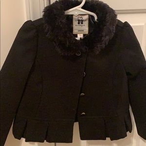 Gymboree Black Dress Coat